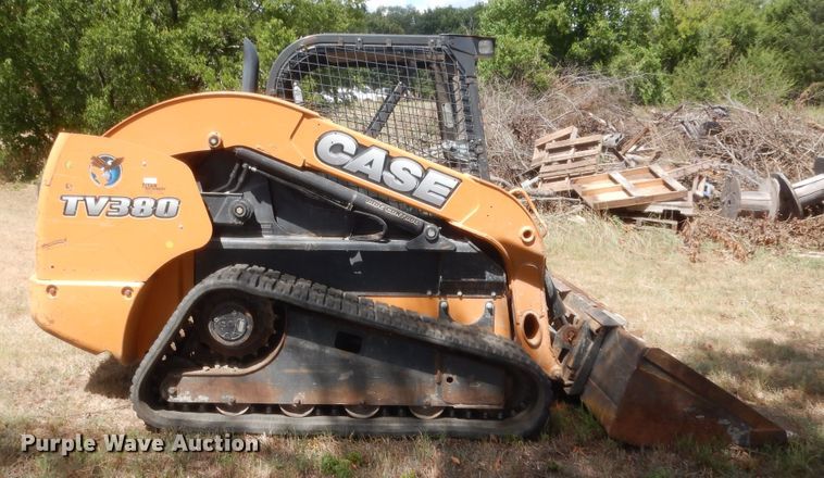 image for item HB9285 2015 Case TV380  tracked skid steer loader