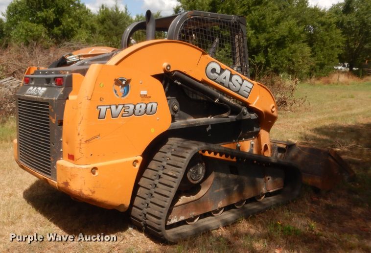 image for item HB9285 2015 Case TV380  tracked skid steer loader