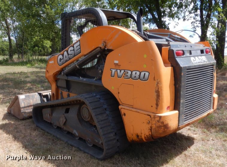 image for item HB9285 2015 Case TV380  tracked skid steer loader