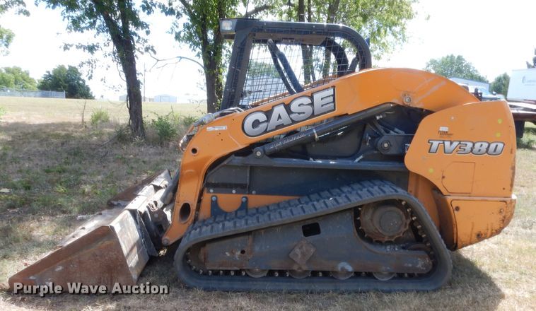 image for item HB9285 2015 Case TV380  tracked skid steer loader