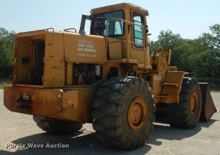 image for item HC9063 1981 Fiat-Allis FR20  wheel loader