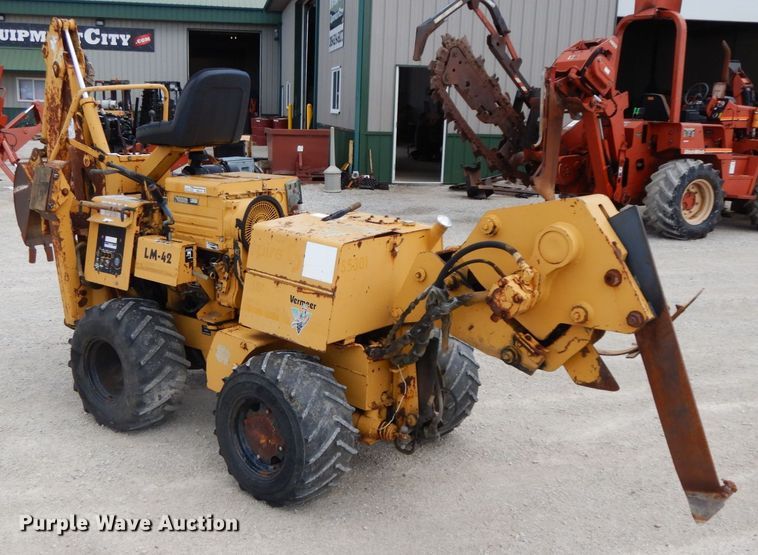 image for item HM9749 1997 Vermeer LM42  cable plow