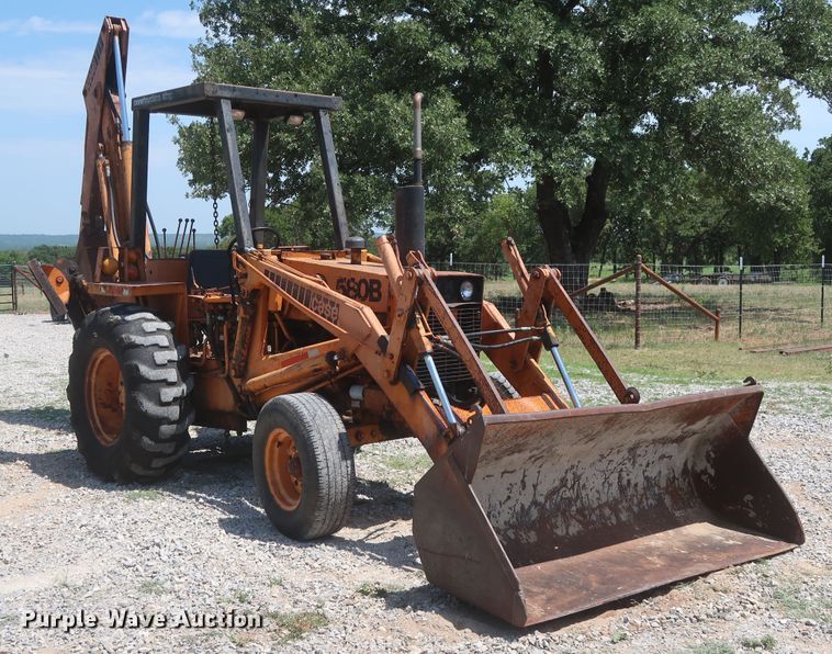 image for item HT9596 1975 Case 580B  backhoe