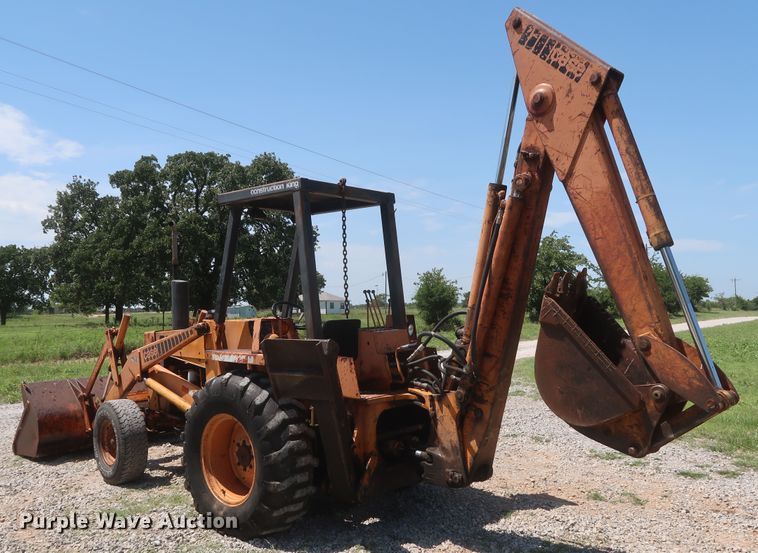 image for item HT9596 1975 Case 580B  backhoe