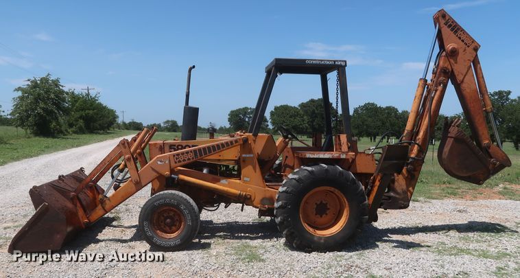 image for item HT9596 1975 Case 580B  backhoe