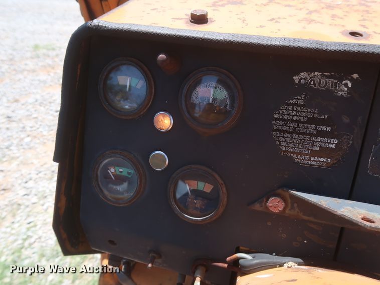 image for item HT9596 1975 Case 580B  backhoe