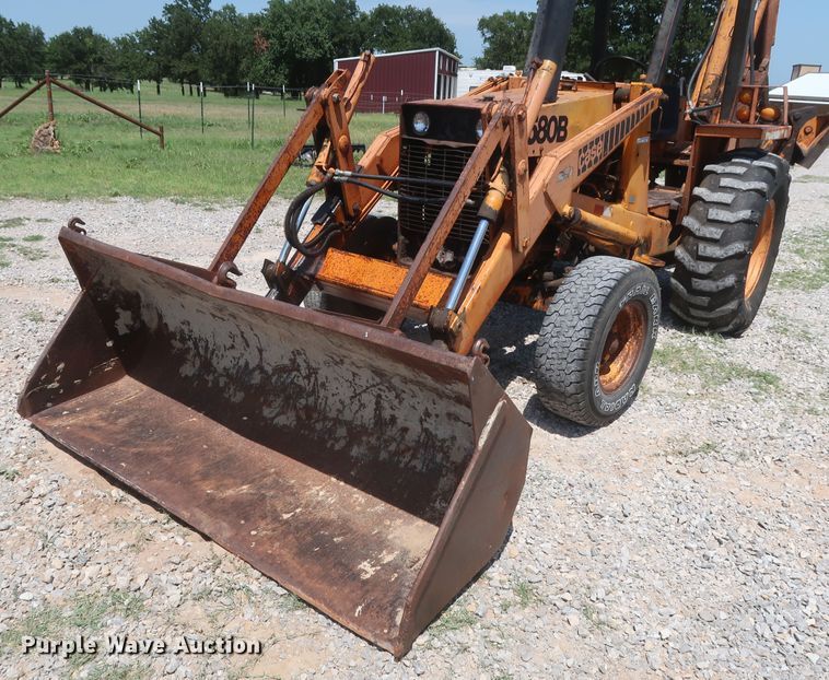 image for item HT9596 1975 Case 580B  backhoe