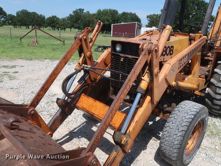 image for item HT9596 1975 Case 580B  backhoe