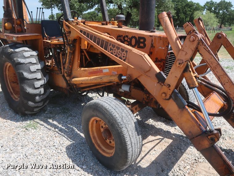 image for item HT9596 1975 Case 580B  backhoe