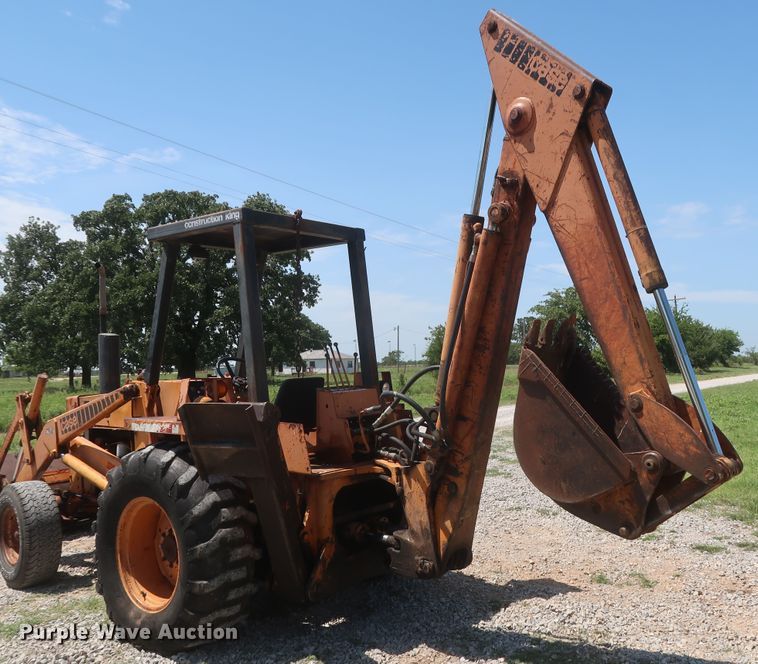 image for item HT9596 1975 Case 580B  backhoe