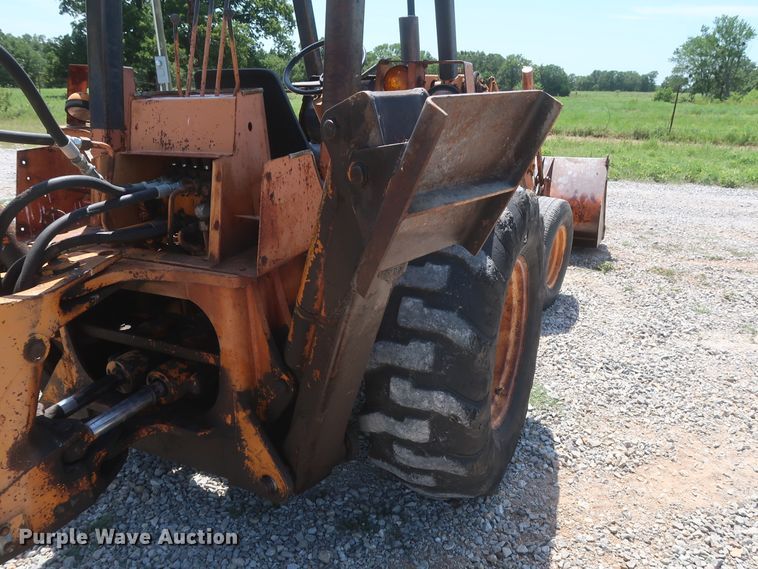 image for item HT9596 1975 Case 580B  backhoe