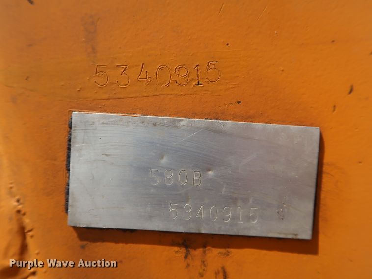 image for item HT9596 1975 Case 580B  backhoe