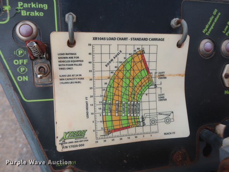 image for item HT9605 2006 Xtreme XRM1045  telehandler