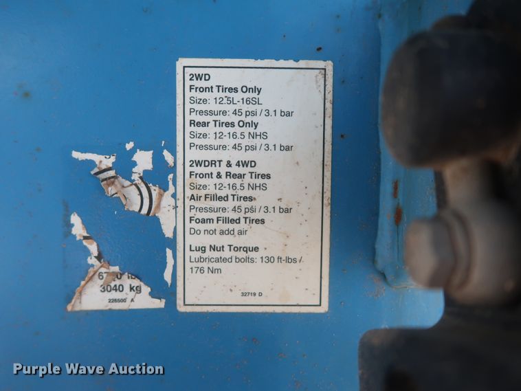 image for item HT9608 2008 Genie S-40  boom lift