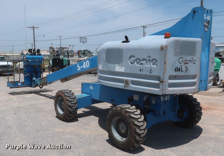 image for item HT9609 2006 Genie S40  boom lift