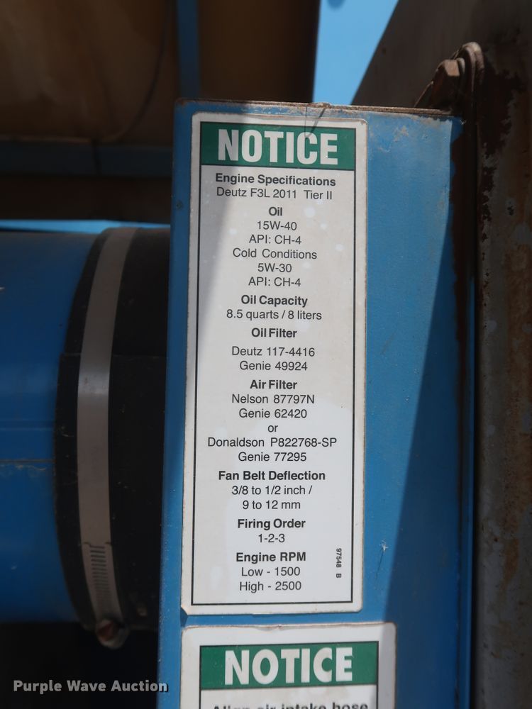 image for item HT9609 2006 Genie S40  boom lift