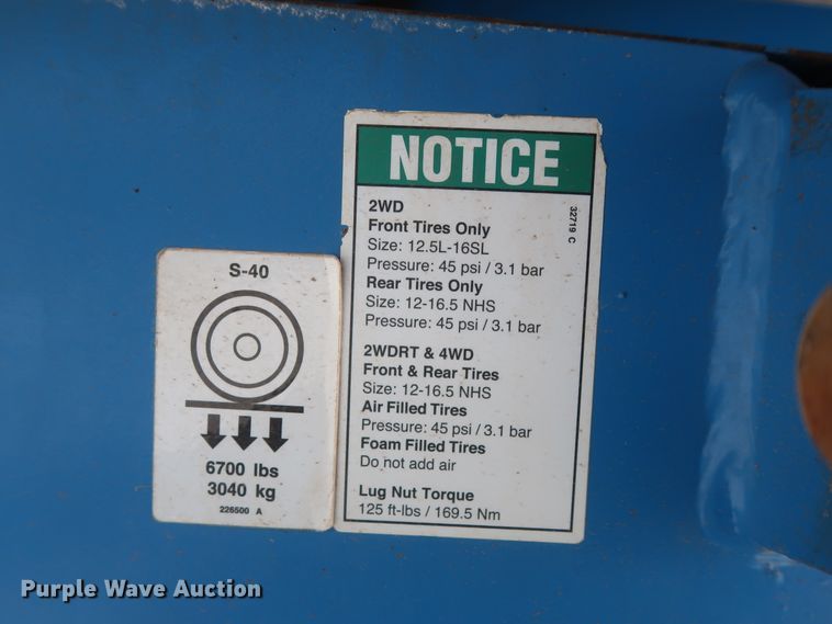 image for item HT9609 2006 Genie S40  boom lift