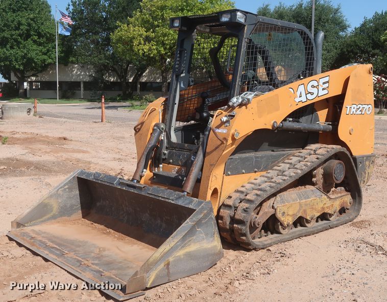 image for item HT9629 2018 Case TR270  tracked skid steer loader