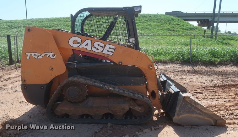 image for item HT9629 2018 Case TR270  tracked skid steer loader