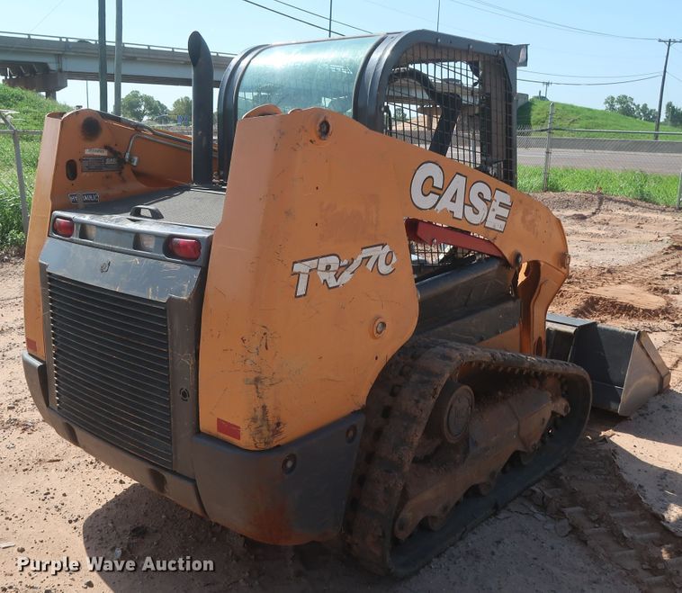 image for item HT9629 2018 Case TR270  tracked skid steer loader