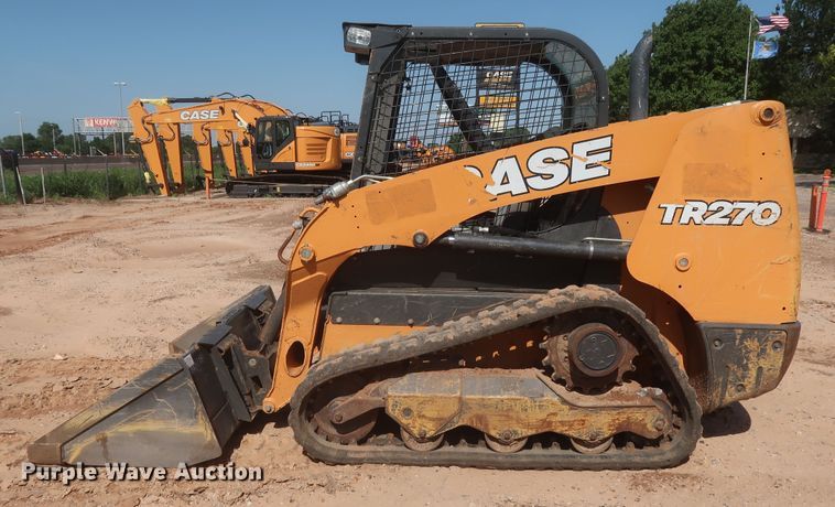 image for item HT9629 2018 Case TR270  tracked skid steer loader