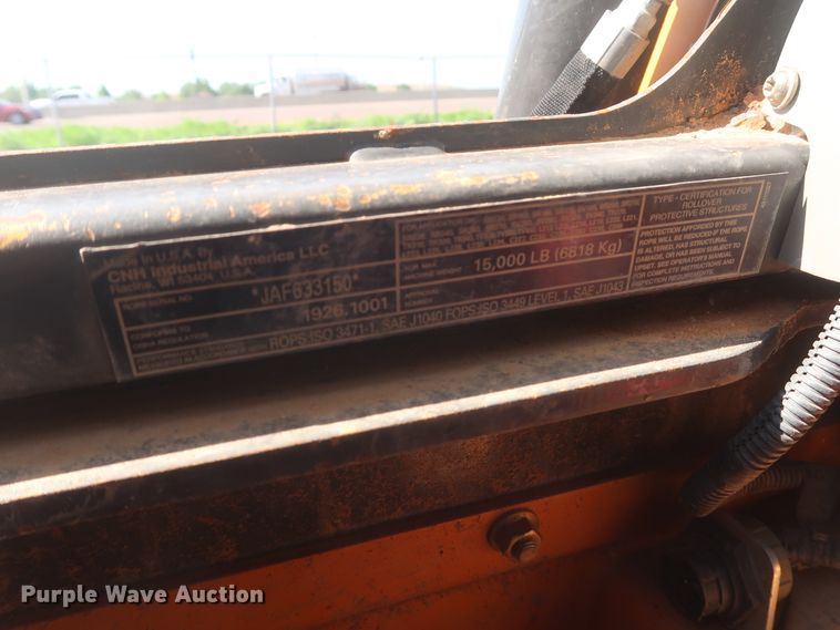 image for item HT9629 2018 Case TR270  tracked skid steer loader