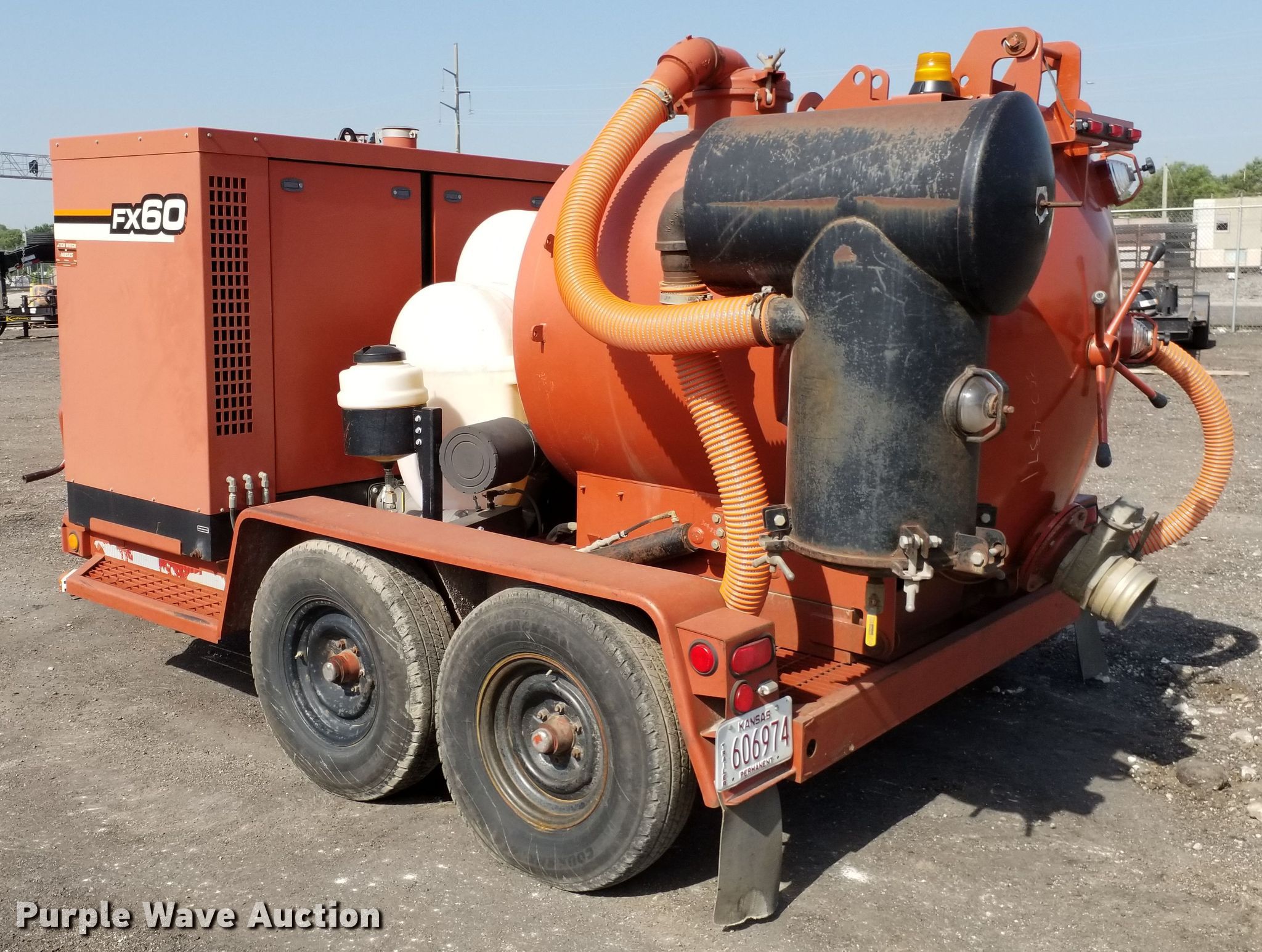 2004 Ditch Witch FX60 vacuum excavator in El Dorado, KS Item DE7019