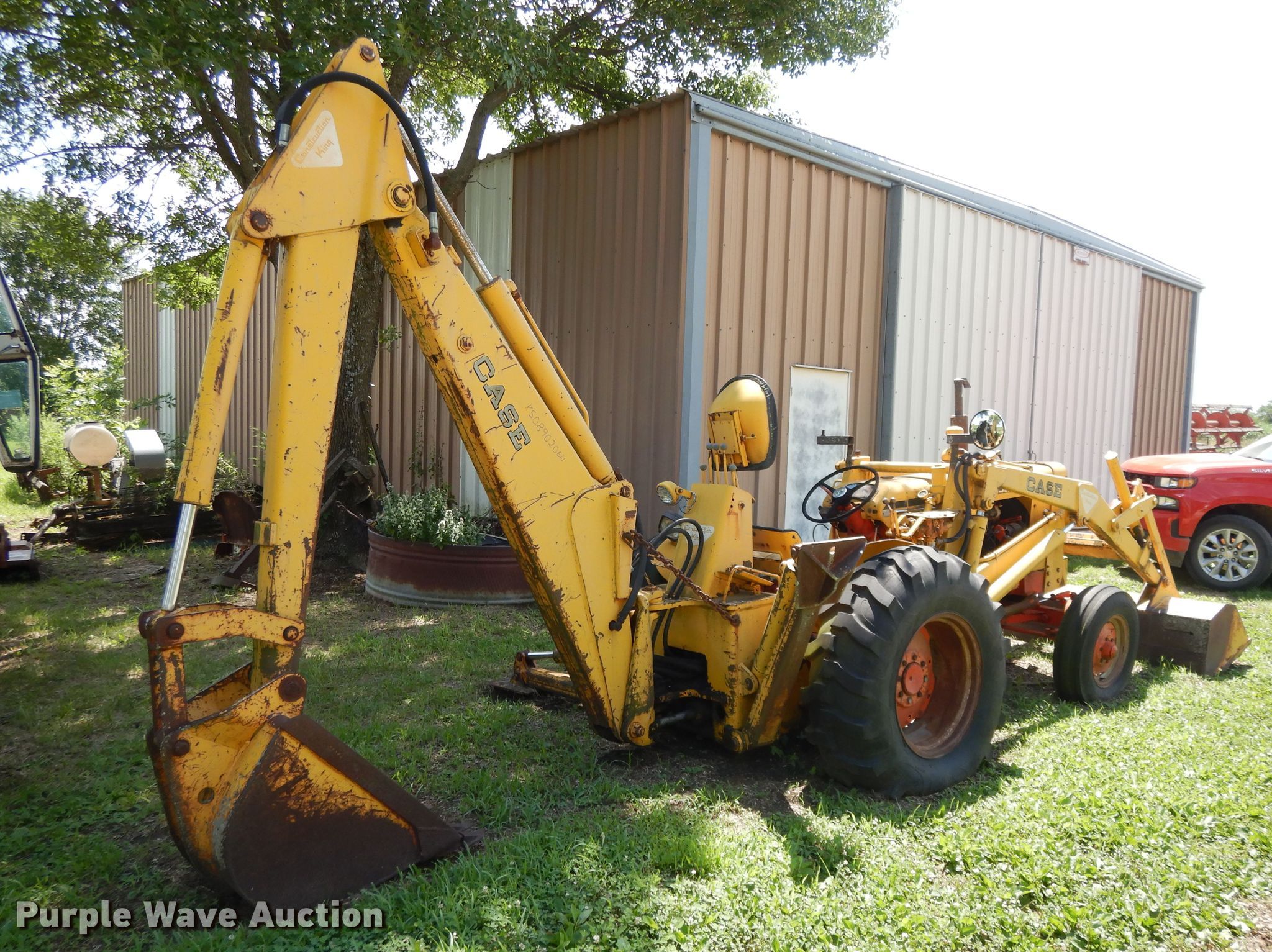 Case 530 backhoe in Holton, KS Item DF5211 sold Purple Wave