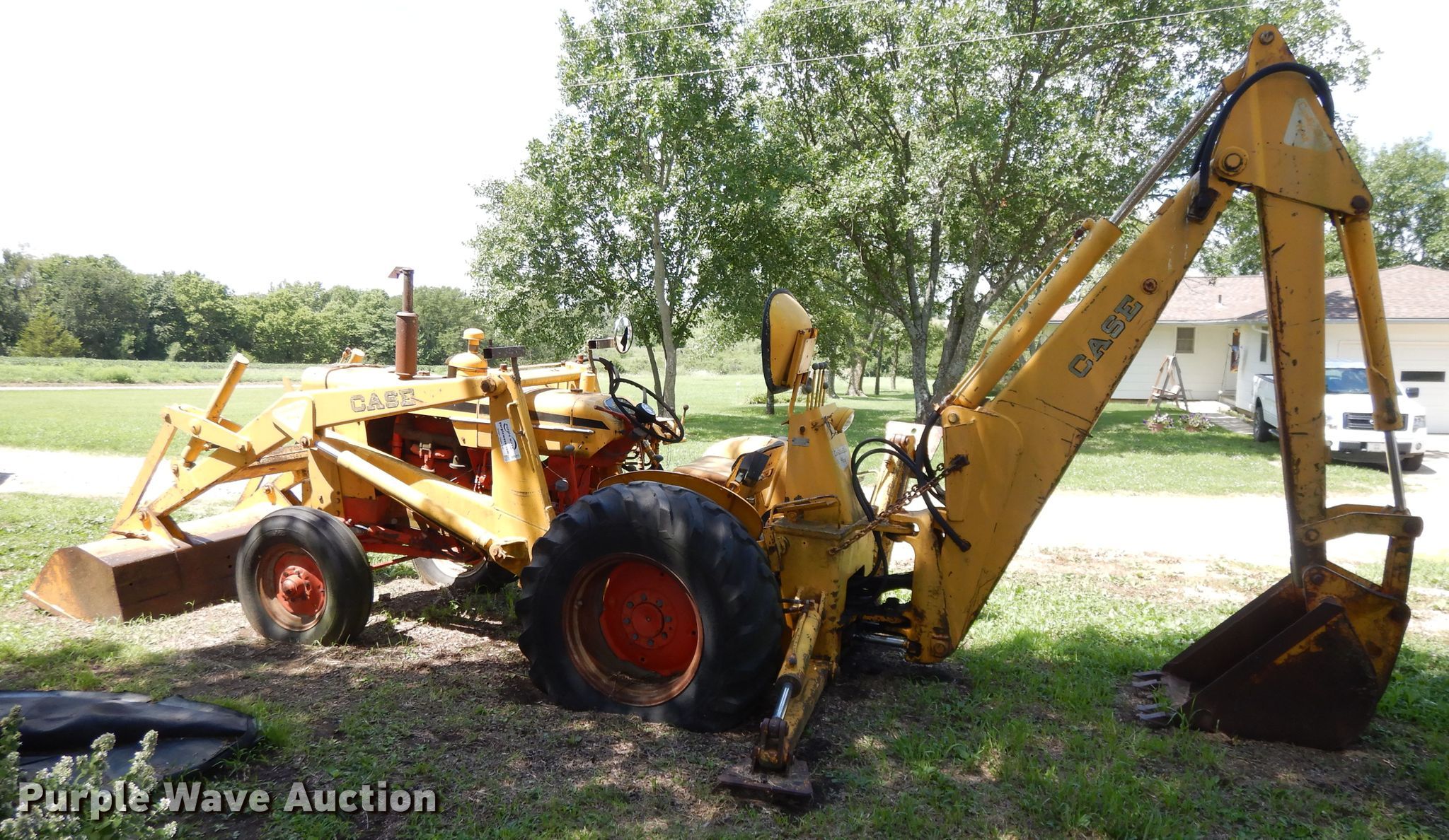 Case 530 backhoe in Holton, KS Item DF5211 sold Purple Wave