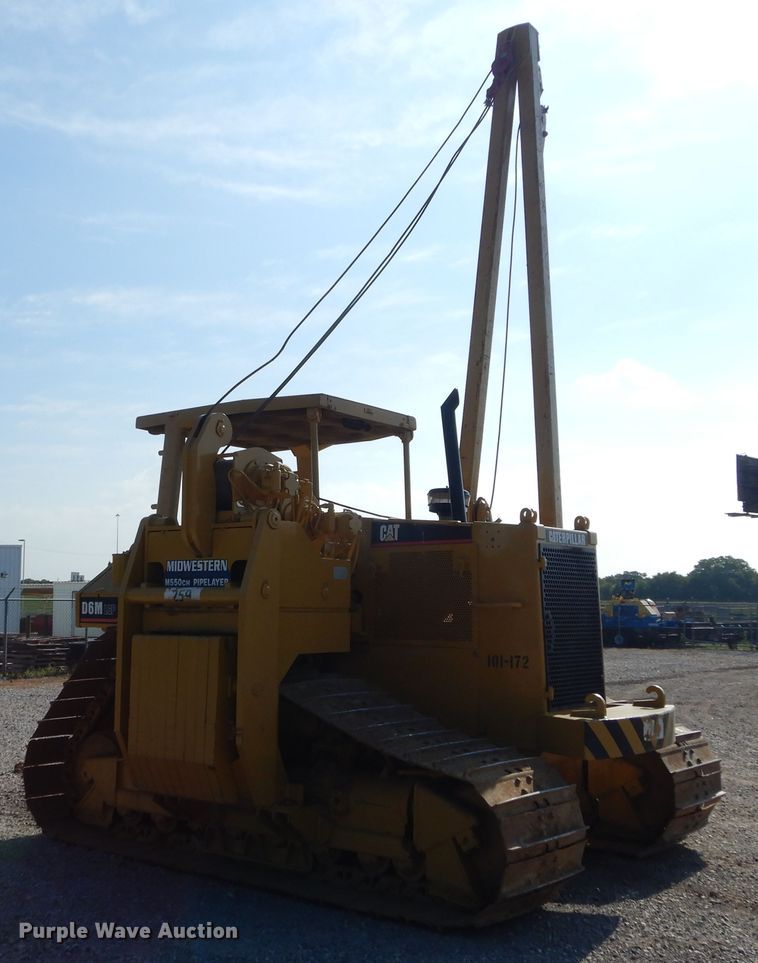 image for item DG7165 2001 Caterpillar D6M LGP  pipelayer