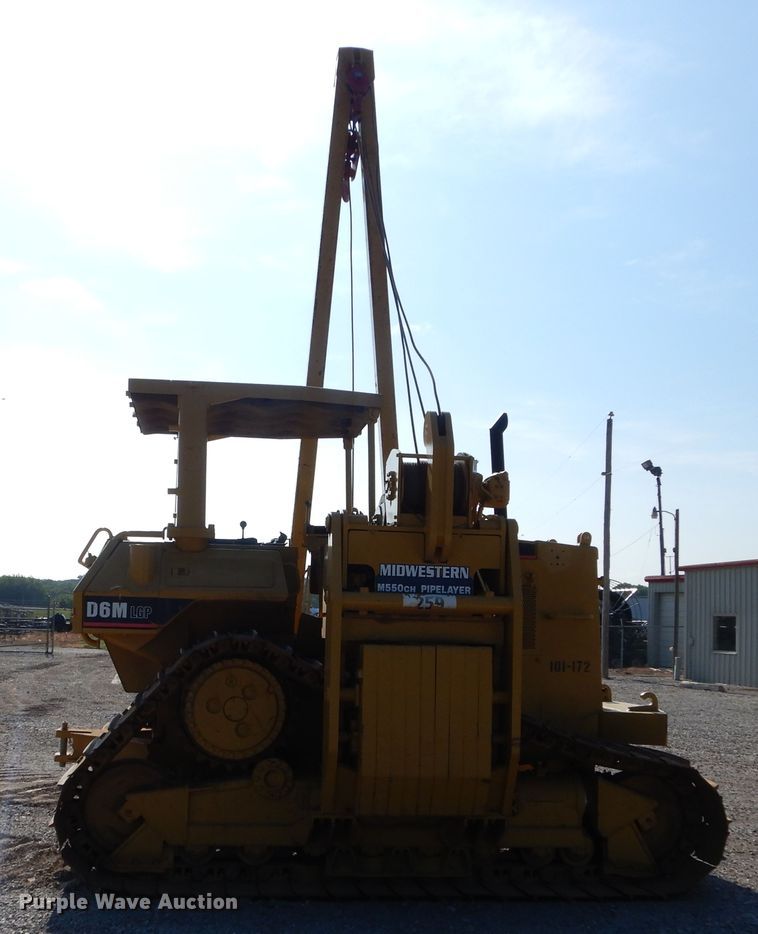 image for item DG7165 2001 Caterpillar D6M LGP  pipelayer