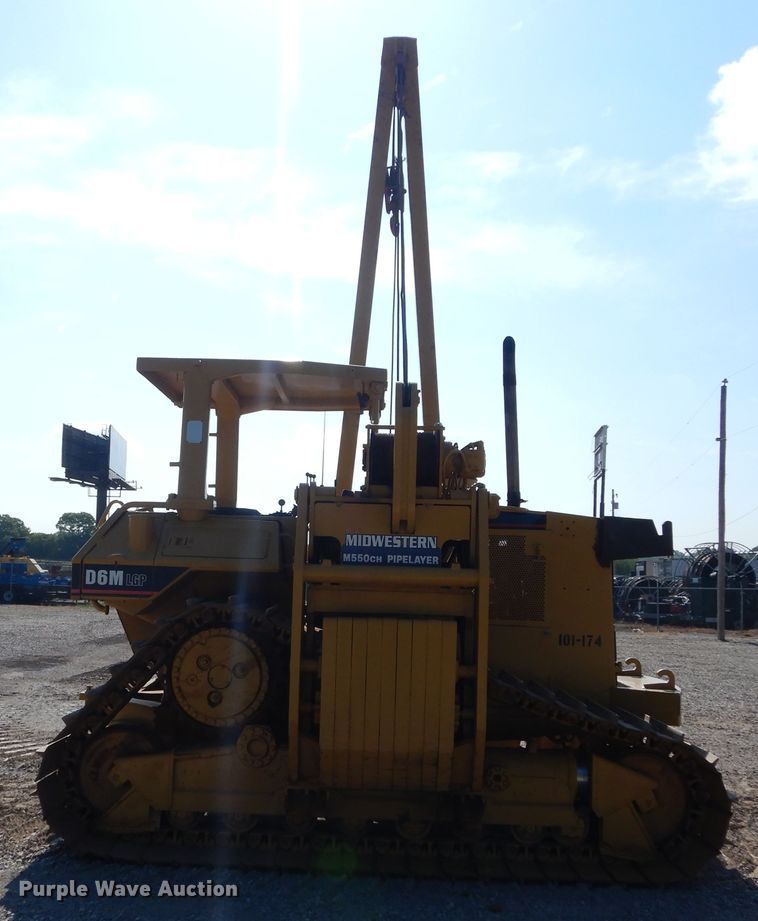 image for item DG7166 1998 Caterpillar D6M LGP  pipelayer