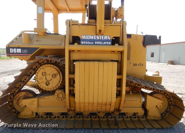 image for item DG7166 1998 Caterpillar D6M LGP  pipelayer