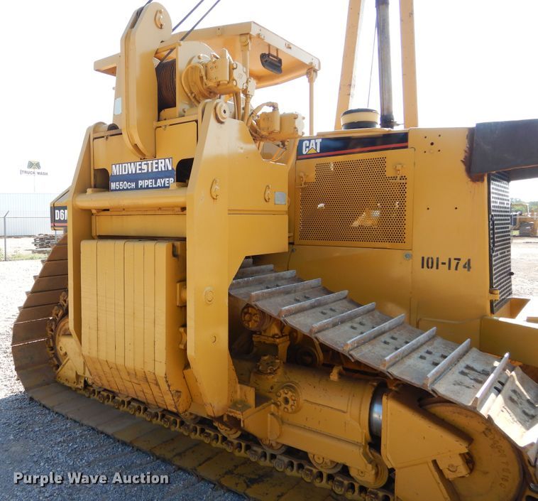 image for item DG7166 1998 Caterpillar D6M LGP  pipelayer