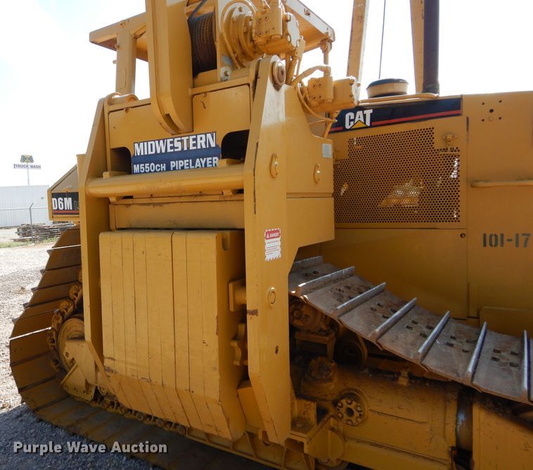 image for item DG7167 1998 Caterpillar D6M LGP  pipelayer