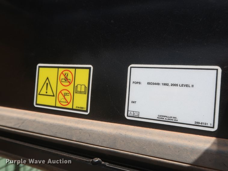 image for item DG7174 2018 Caterpillar D6T XW  dozer