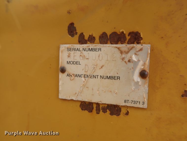 image for item DG7174 2018 Caterpillar D6T XW  dozer