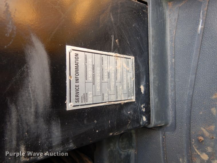 image for item DG7175 2018 Caterpillar D6T XL  dozer