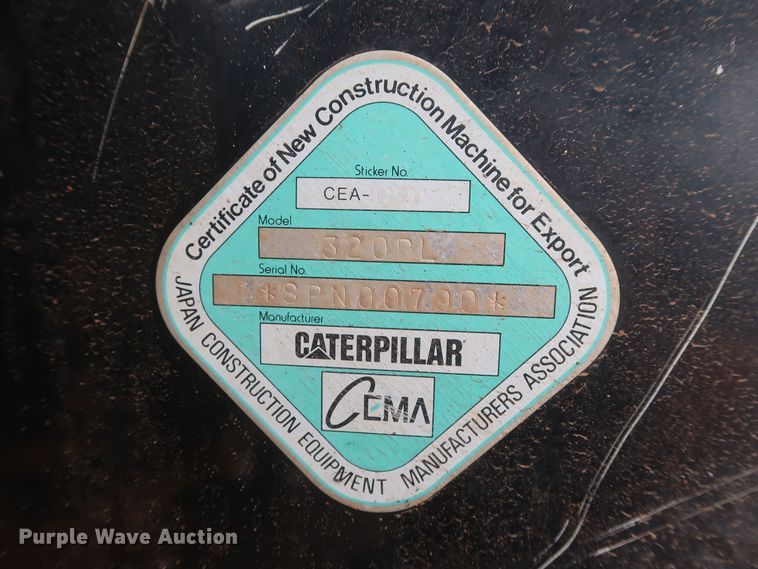 image for item DG7181 2011 Caterpillar 320DL  excavator