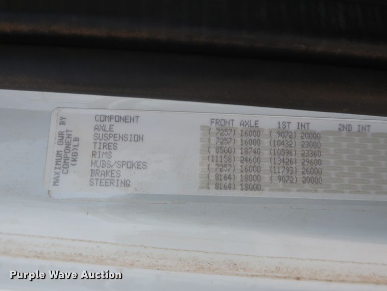 image for item DG7195 2014 Freightliner 108SD  box truck with Ditch Witch mud mixing system