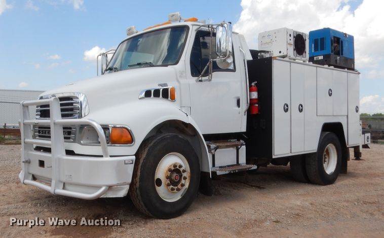 image for item DG7196 2009 Sterling Acterra  service truck with crane