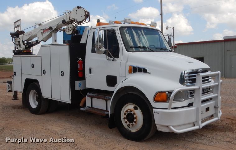 image for item DG7196 2009 Sterling Acterra  service truck with crane