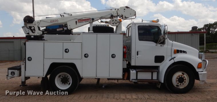 image for item DG7196 2009 Sterling Acterra  service truck with crane