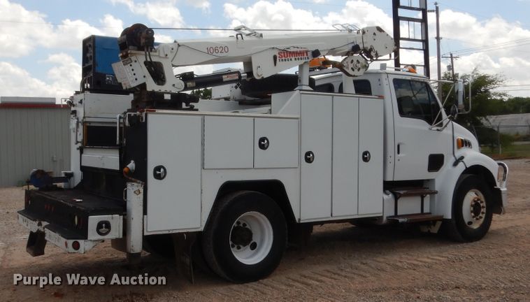 image for item DG7196 2009 Sterling Acterra  service truck with crane