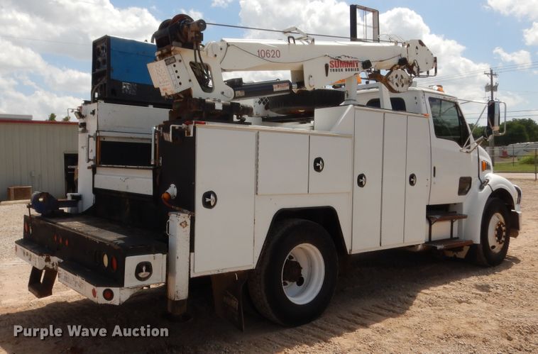 image for item DG7196 2009 Sterling Acterra  service truck with crane