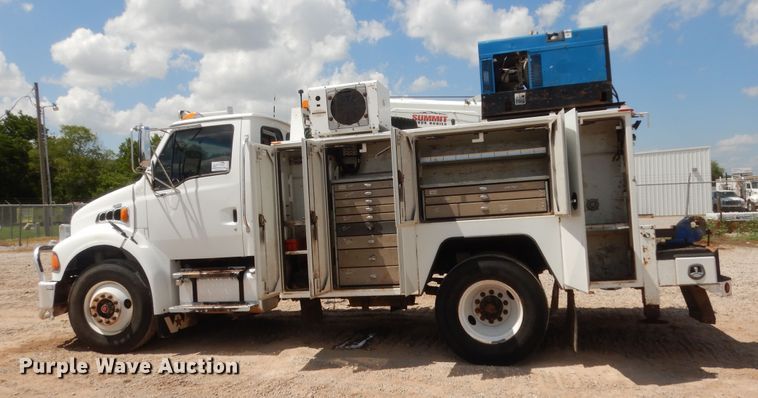 image for item DG7196 2009 Sterling Acterra  service truck with crane