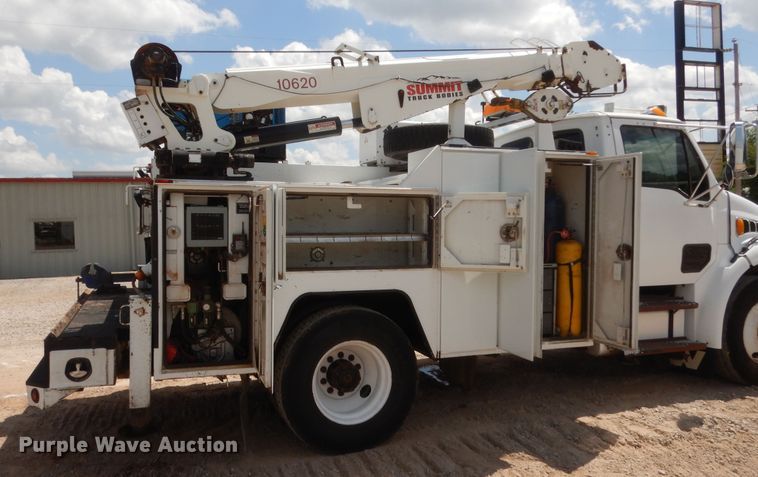 image for item DG7196 2009 Sterling Acterra  service truck with crane