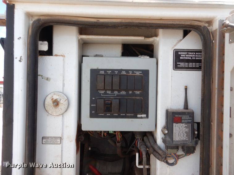 image for item DG7196 2009 Sterling Acterra  service truck with crane