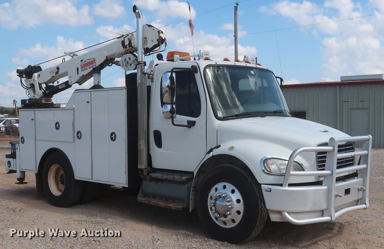 image for item DG7197 2011 Freightliner Business Class M2  service truck with crane