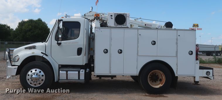 image for item DG7197 2011 Freightliner Business Class M2  service truck with crane